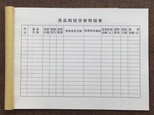 單據(jù)、票本